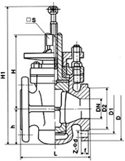 X47W-1.0油密封旋塞阀