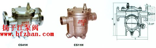 cs41h型自由浮球式疏水阀